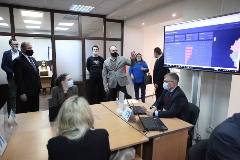 Момент работы ЦУР Ярославской области