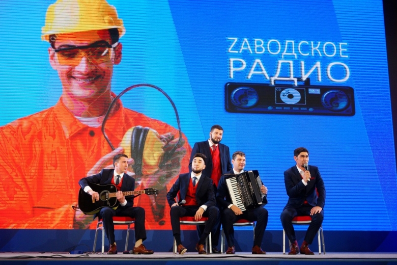 Выступление команды КВН «Сборная ГПП поселок Аксарайский»