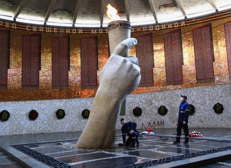 Вечный огонь в Волгограде