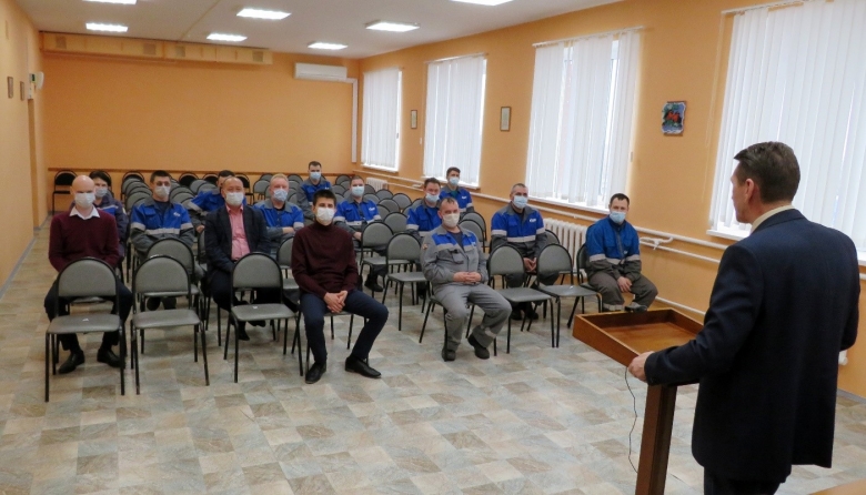 Конференция трудового коллектива в Волгоградском ЛПУМГ ООО «Газпром трансгаз Волгоград»