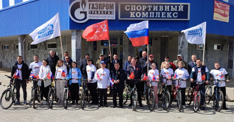 Велопробег в селе Красноармейское Республики Чувашия