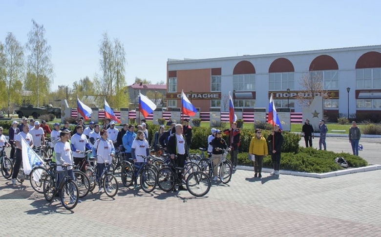 Велопробег в поселке Торбеево Республики Мордовия
