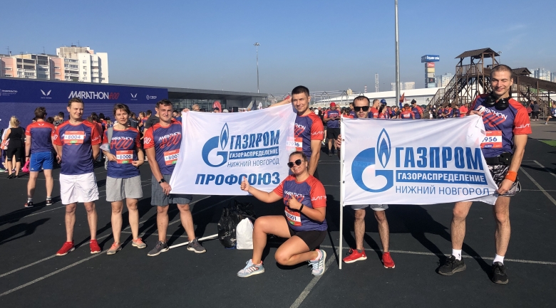 Наша команда любителей бега