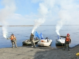 Финиш в Туруханске