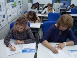 Участники диктанта в Новом Уренгое