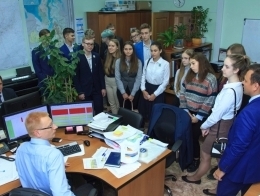 В гостях у геологов
