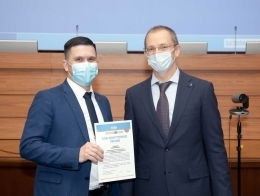 Отмечен за работу внутренний тренер по КБ Артур Зиннуров