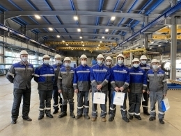Призеры и участники конкурса Лучший по профессии электрогазосварщик